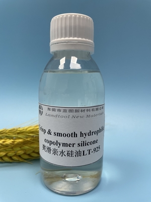 Hydrophilic Copolymer Silicone Chemical Finishing ของสิ่งทอสำหรับเส้นใยธรรมชาติ